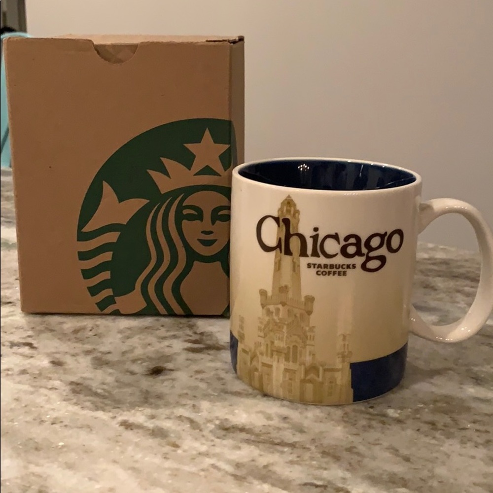 STARBUCKS CHICAGO SKYLINE COFFEE MUG NEW